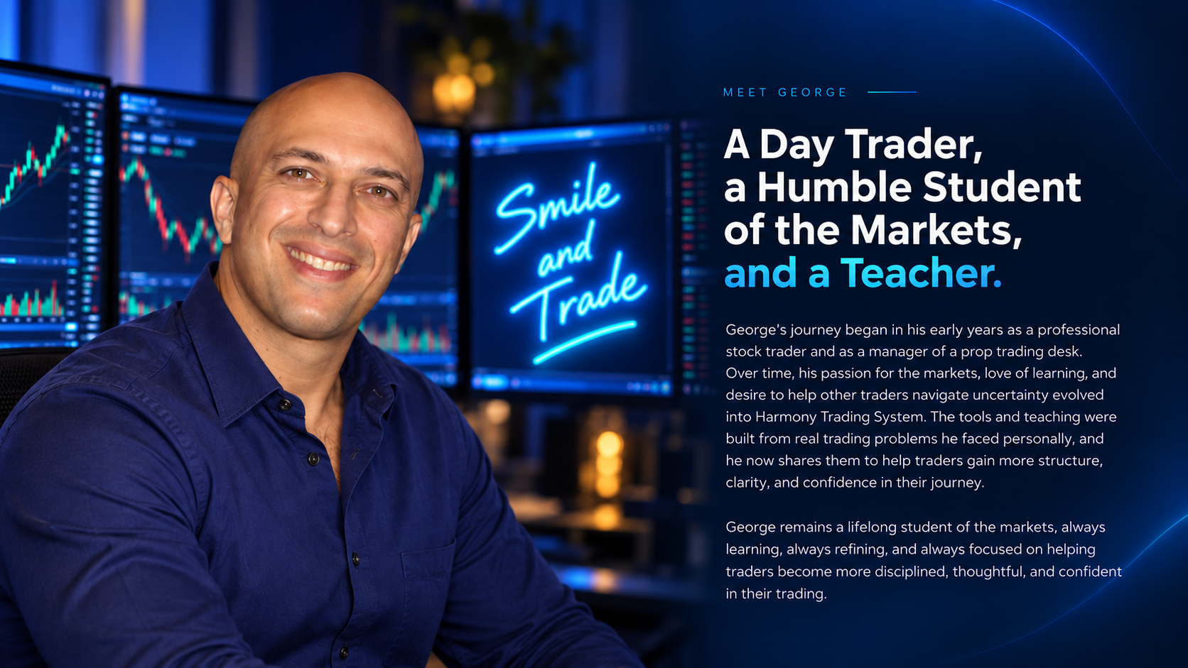 Meet George — A Day Trader, Lifelong Student of the Markets, and a Humble Teacher.